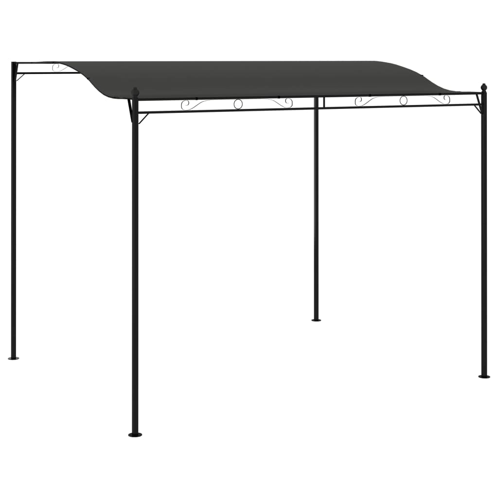 Toldo parasol gris antracita 3x2,4 cm