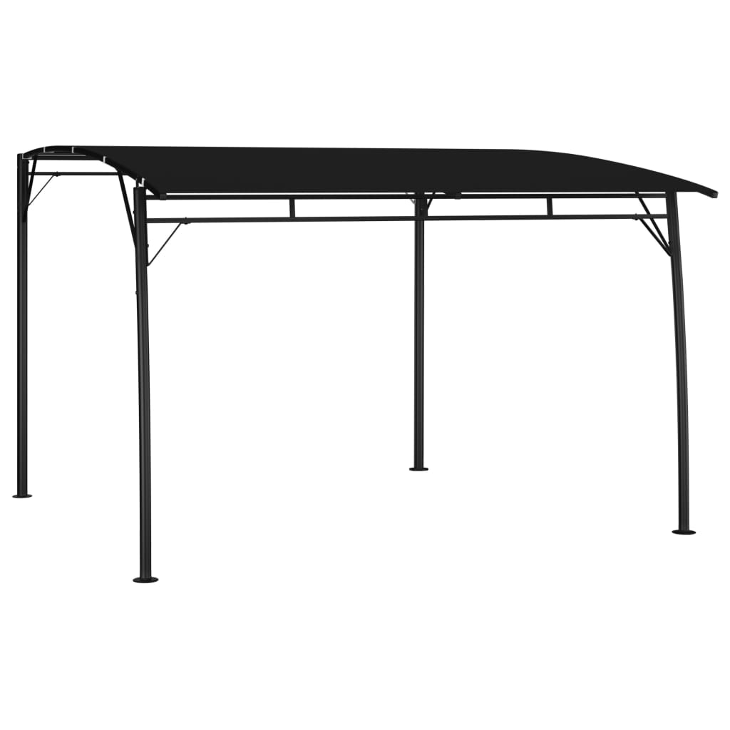 Toldo parasol de jardín gris antracita 3x3x2,55 m v1021 Vetonek