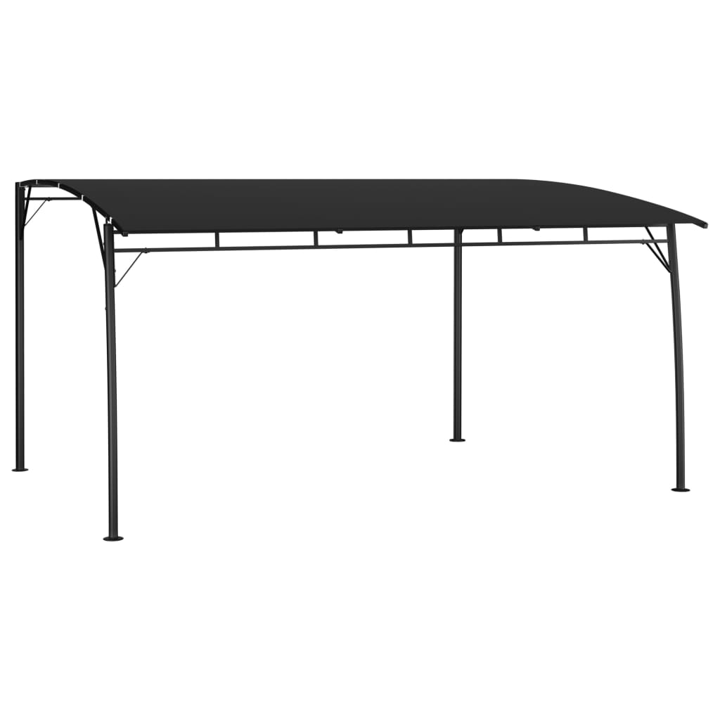 Vetonek Toldo parasol de jardín gris antracita 4x3x2,55 m