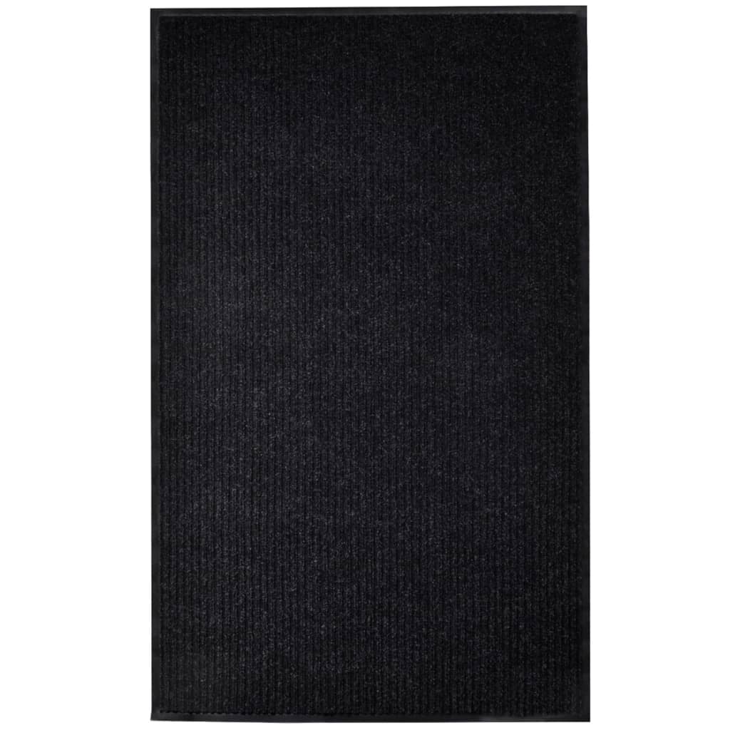 Vetonek Felpudo de PVC negro 117x220 cm