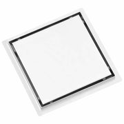 Vetonek Desagüe de ducha cubierta inserción suelo acero inox. 23x23 cm