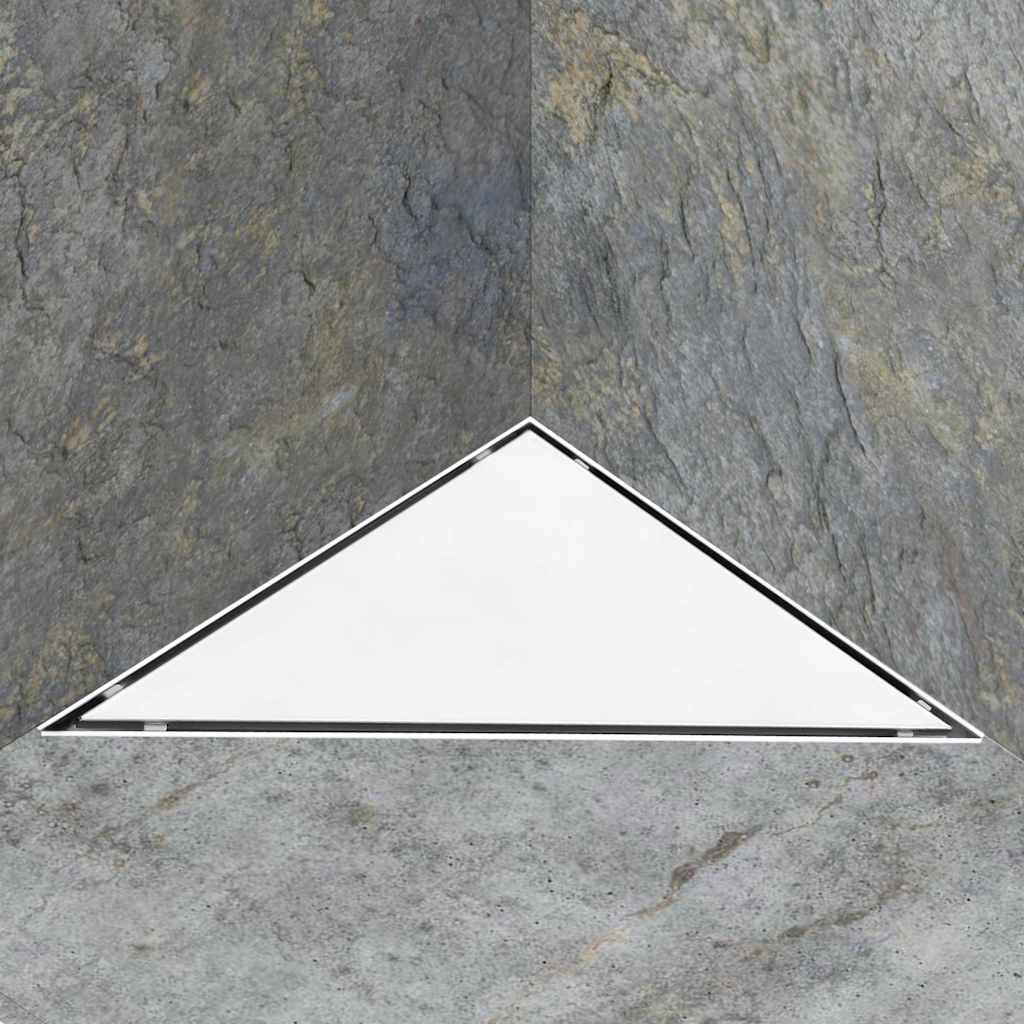 Desagüe de ducha con cubierta 2 en 1 acero inoxidable 25x25 cm - Vetonek