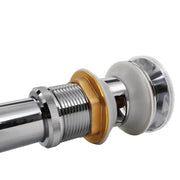 Desagüe de lavabo pop-up acero inoxidable v1517 - Vetonek