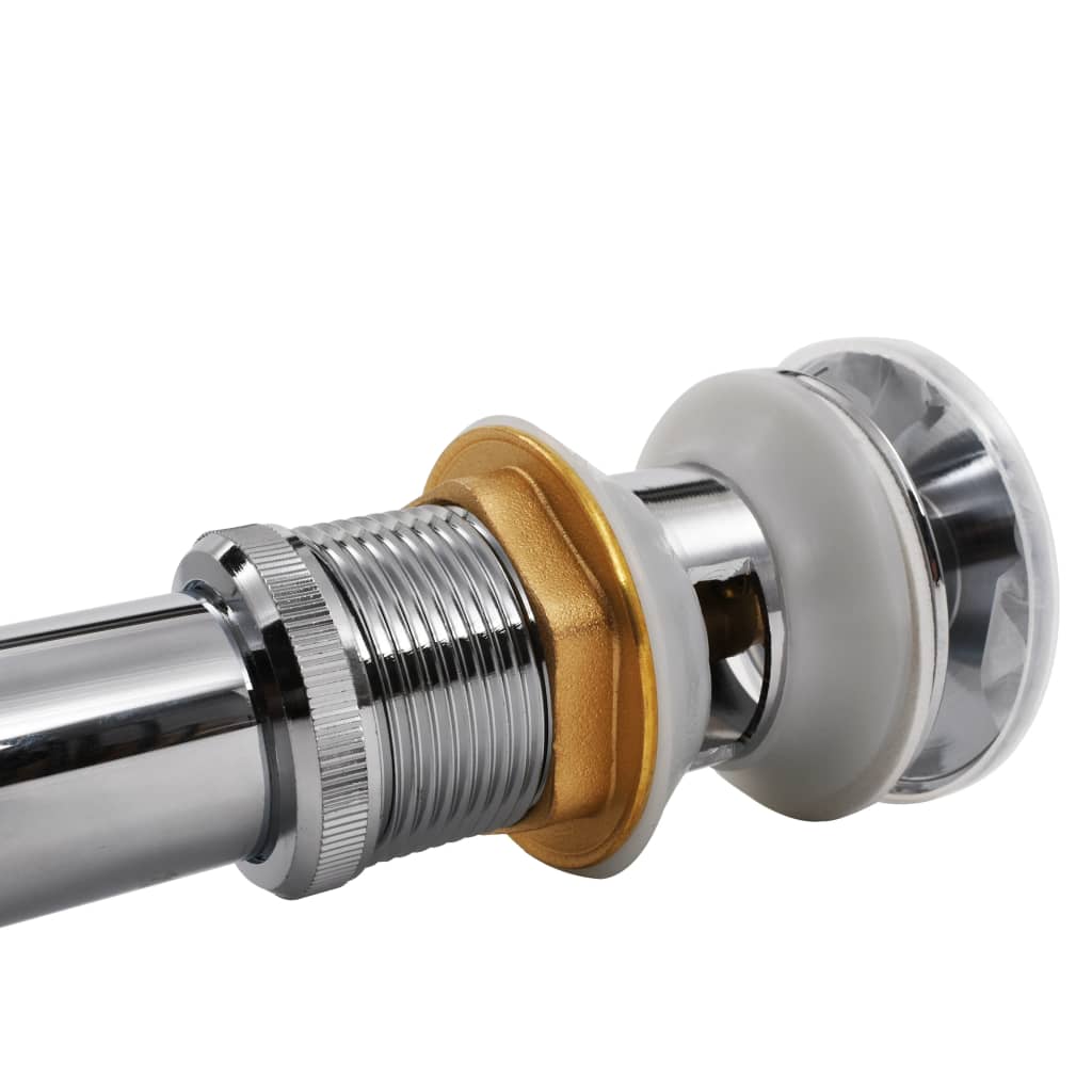 Desagüe de lavabo pop-up acero inoxidable v1517 - Vetonek