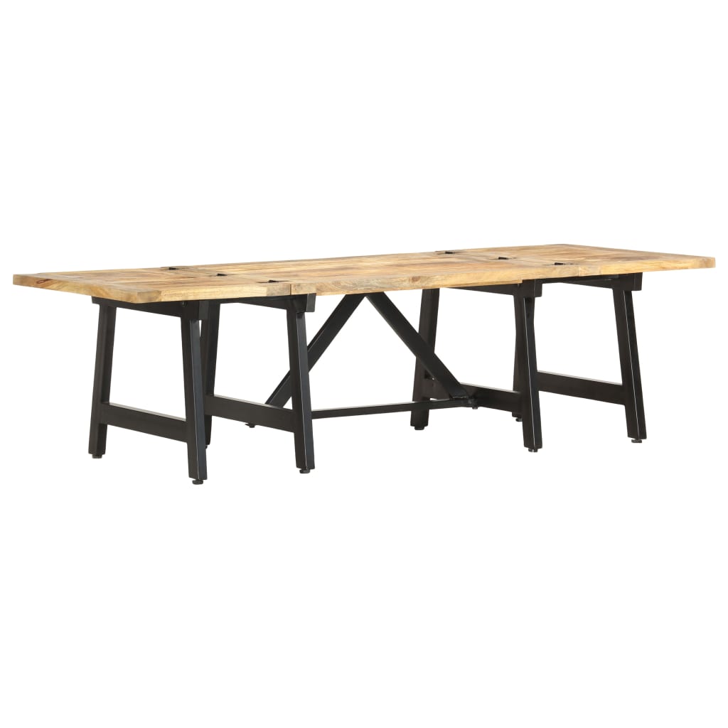 Extensible Center Table Macker Wood Mango 160x70x45 cm