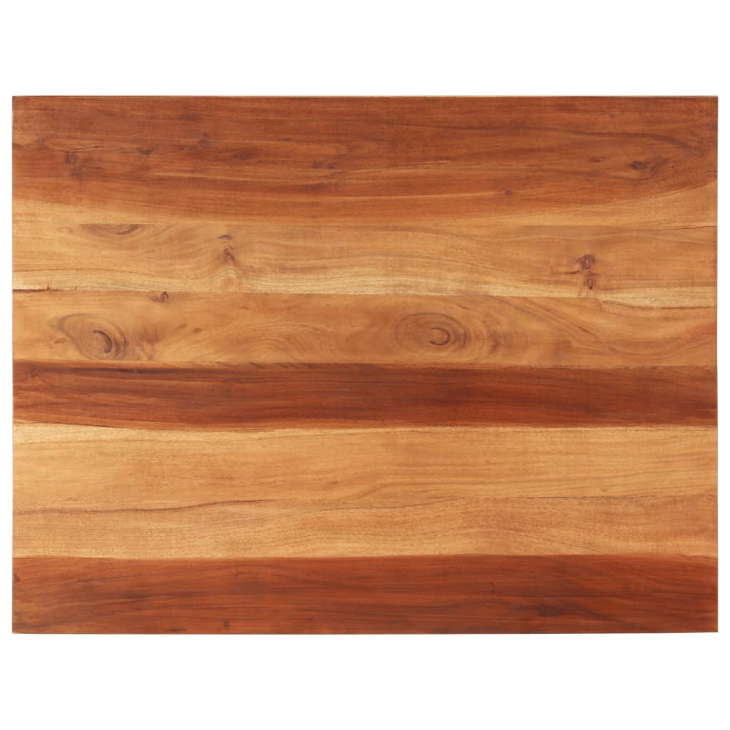 Vetonek Tablero de mesa madera maciza de acacia 25-27 mm 70x90 cm