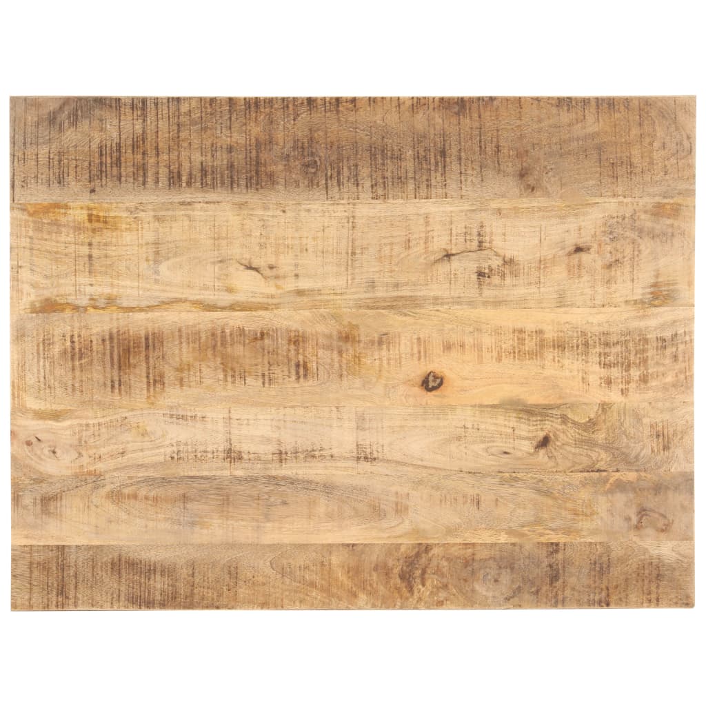 Superficie de mesa madera maciza de mango 25-27 mm 80x60 cm