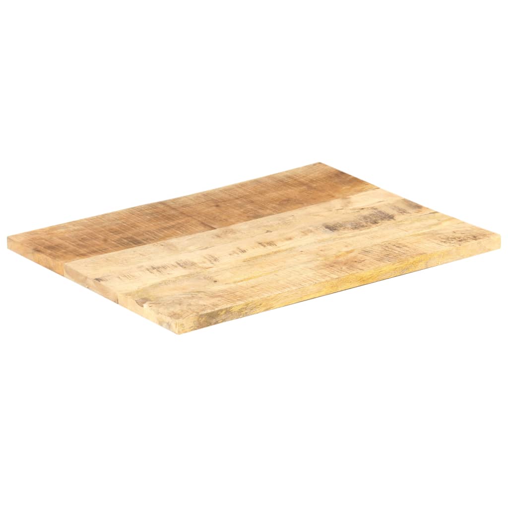 Superficie de mesa madera maciza de mango 25-27 mm 90x60 cm