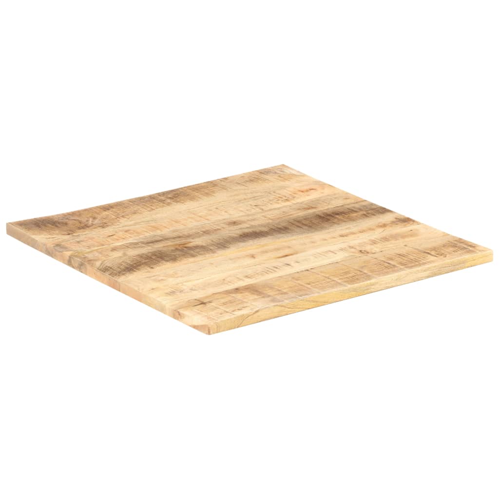 Superficie de mesa madera maciza de mango 25-27 mm 70x70 cm - Vetonek