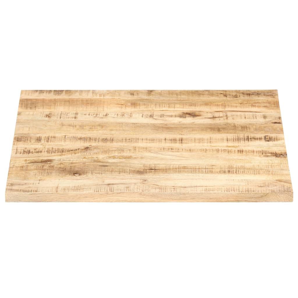 Superficie de mesa madera maciza de mango 25-27 mm 70x70 cm - Vetonek