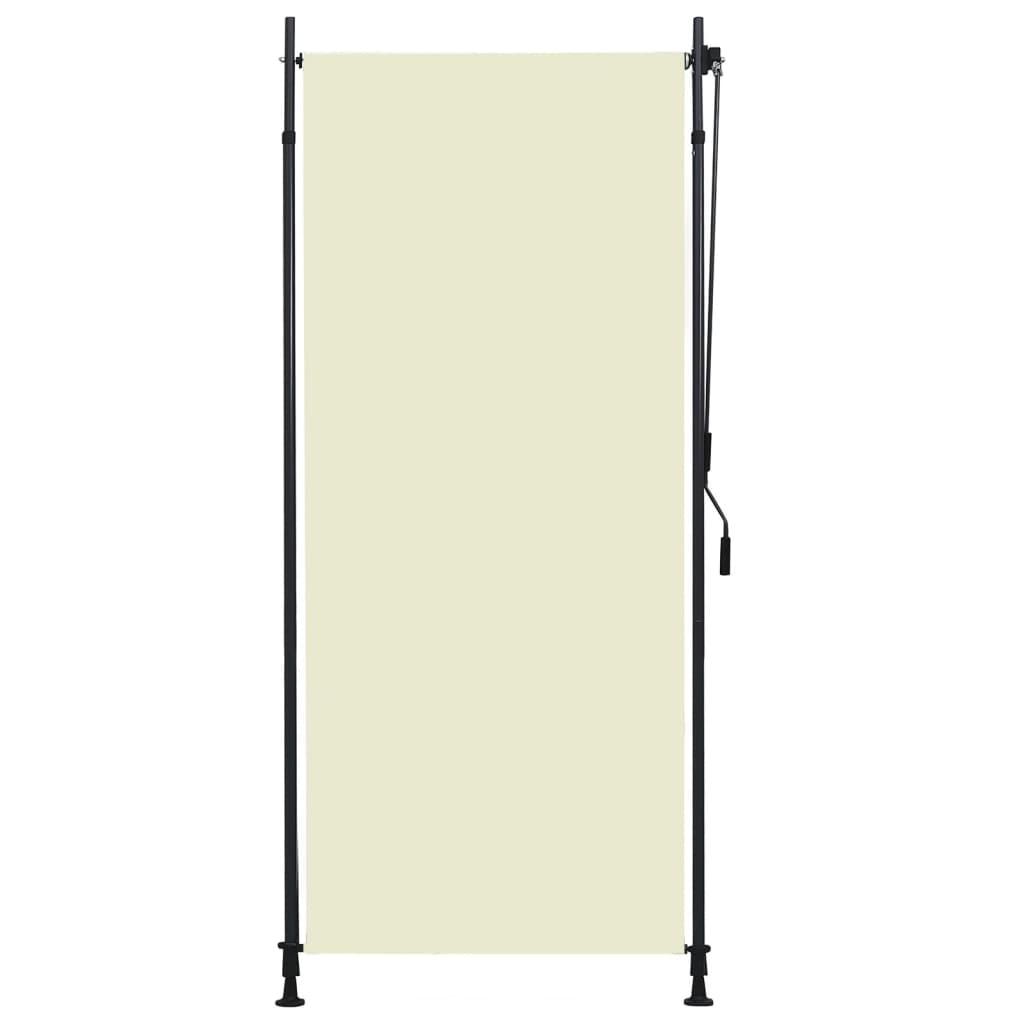 Cream outdoor roller blind 100x270 cm v4990 Vetonek