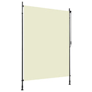 Cream outdoor roller blind 150x270 cm v5010 Vetonek