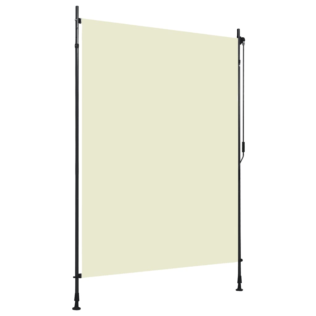 Cream outdoor roller blind 150x270 cm v5010 Vetonek