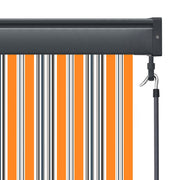 Yellow and blue outdoor roller blind 60x250 cm v5041 - Vetonek