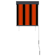 Orange and brown outdoor roller blind 60x250 cm v5089 - Vetonek