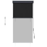 Estor enrollable de exterior gris antracita 80x250 cm V5126 Vetonek