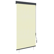 Cream outdoor roller blind 100x250 cm v5195 Vetonek