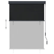 Estor enrollable de exterior gris antracita 120x250 cm V5249 Vetonek