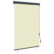 Cream outdoor roller blind 120x250 cm V5256 Vetonek