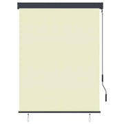 Cream outdoor roller blind 120x250 cm V5256 Vetonek