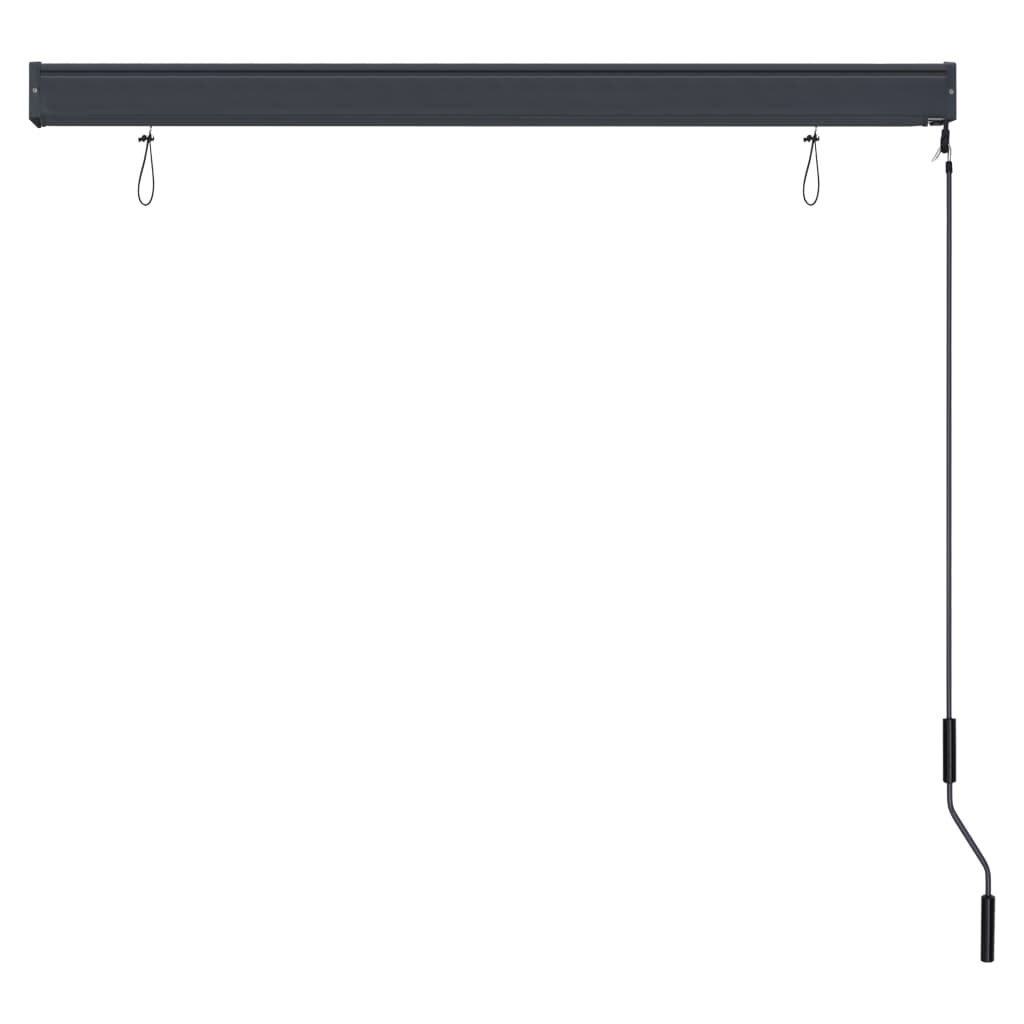 Estor enrollable de exterior gris antracita 140x250 cm V5300 Vetonek