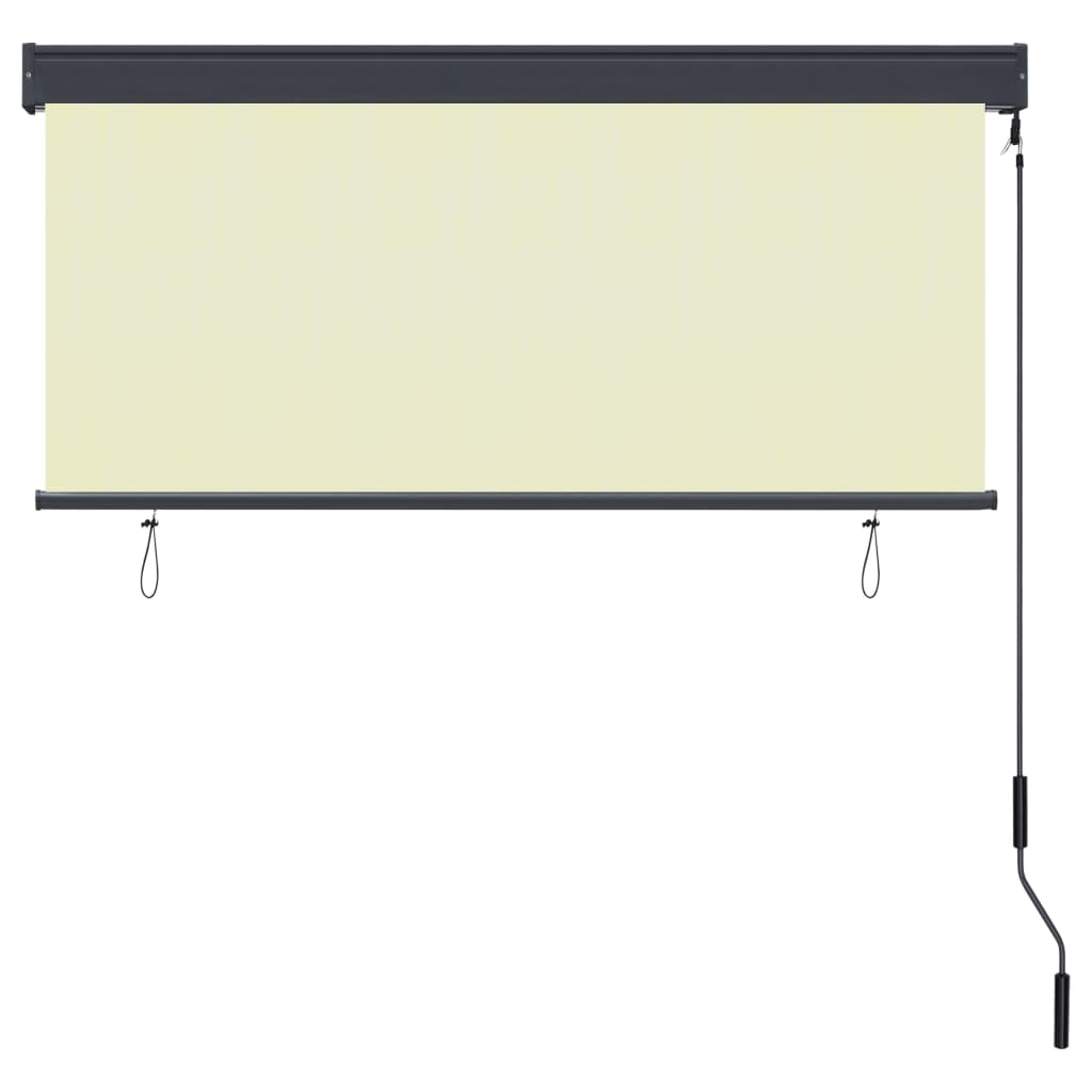 Cream outdoor roller blind 140x250 cm V5317 Vetonek