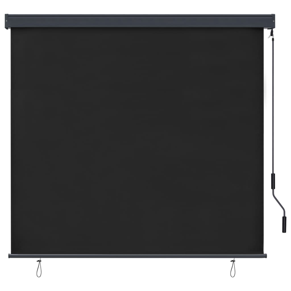 Anthracite gray outdoor roller blind 170x250 cm V5423 Vetonek