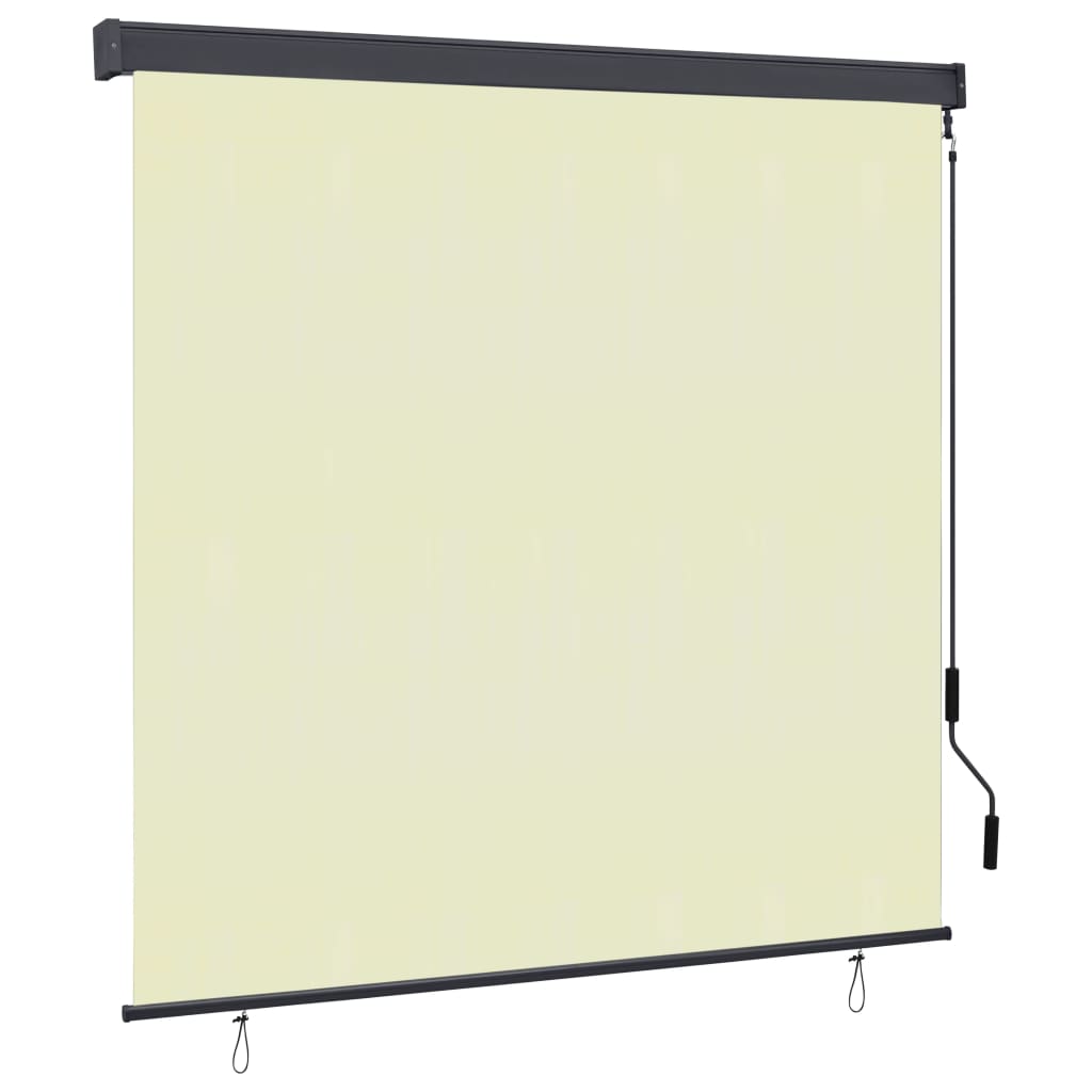 Cream outdoor roller blind 170x250 cm V5430 Vetonek