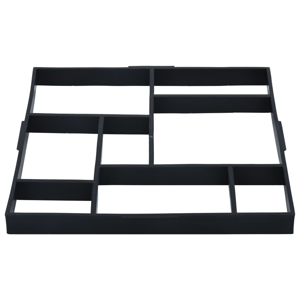 Pavement molds 2 plastic units 50.4x50.4x4.3 cm