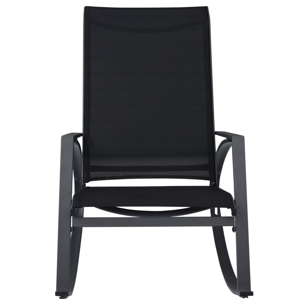 Garden Matter chairs 2 Black Textilene Units