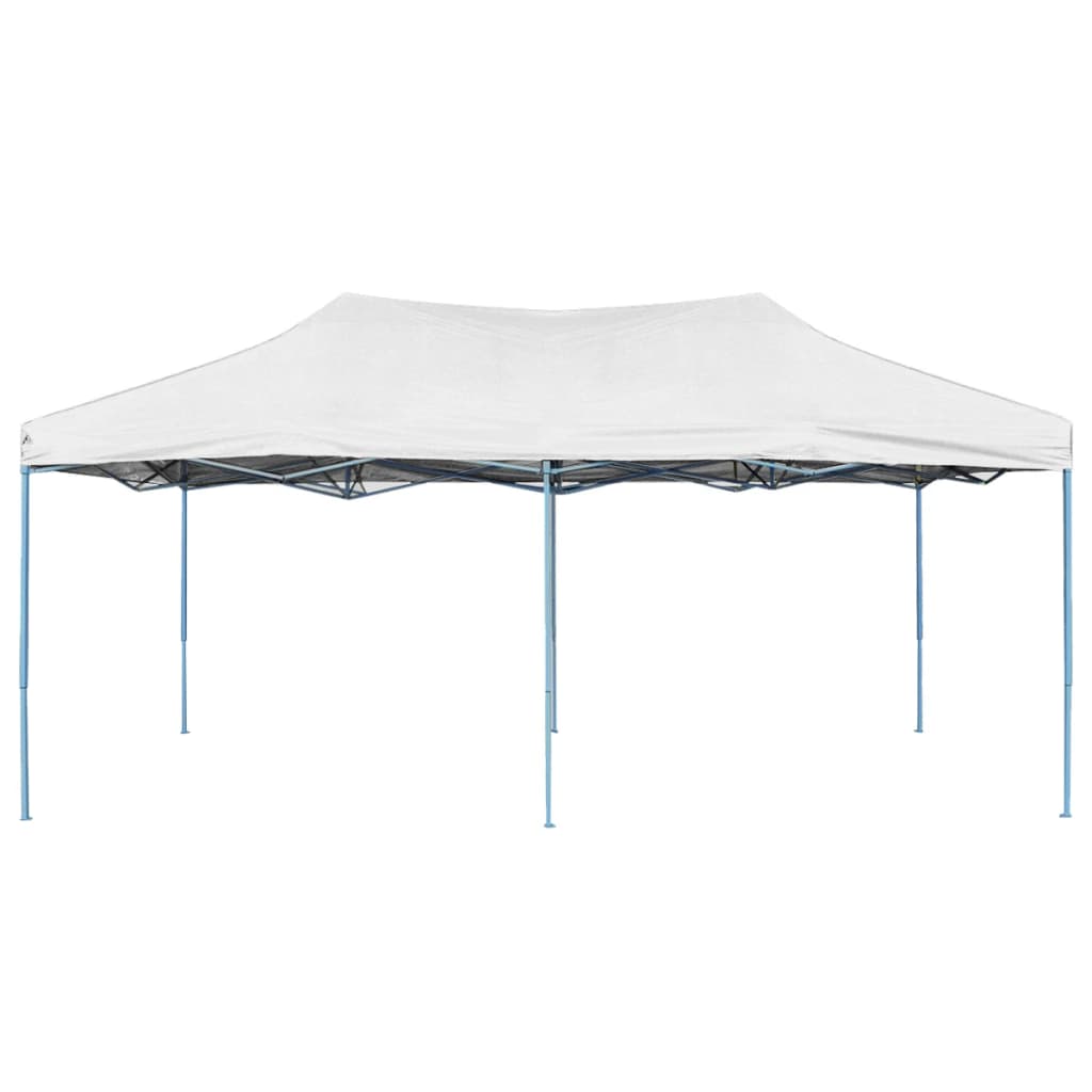 Vetonek Carpa plegable profesional acero blanco 3x6 m
