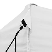 Carpa plegable profesional acero blanco 3x6 m v0165 - Vetonek