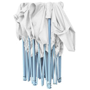 Carpa plegable profesional acero blanco 3x6 m v0165 - Vetonek