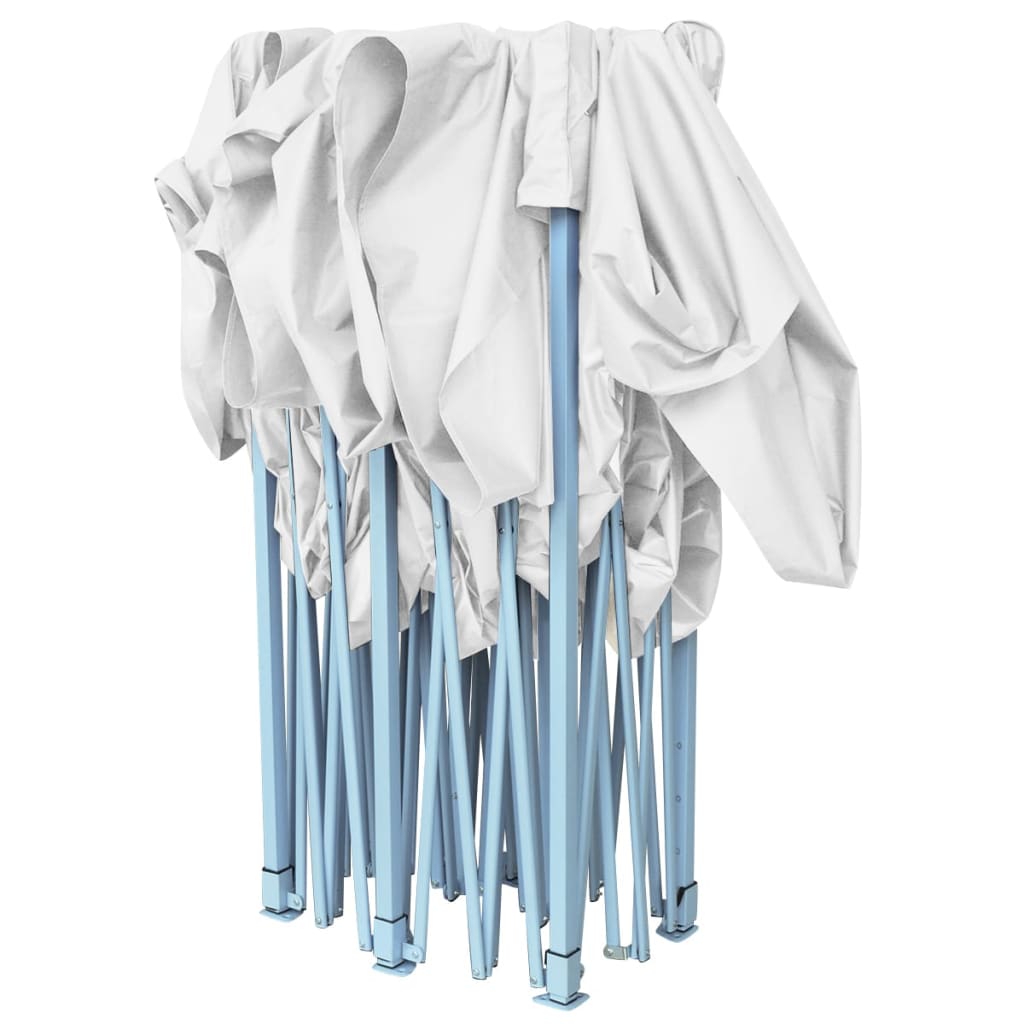 Carpa plegable profesional acero blanco 3x6 m v0165 - Vetonek