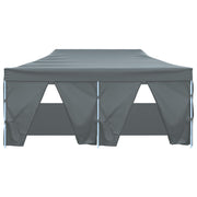 Carpa plegable profesional con 4 paredes acero antracita 3x6 m v0196 - Vetonek