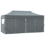 Carpa plegable profesional con 4 paredes acero antracita 3x6 m v0196 - Vetonek