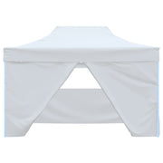 Carpa plegable para celebraciones con 4 paredes blanco 3x4,5 m V0226 Vetonek