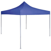 Carpa plegable profesional acero azul 2x2 m v0295 Vetonek