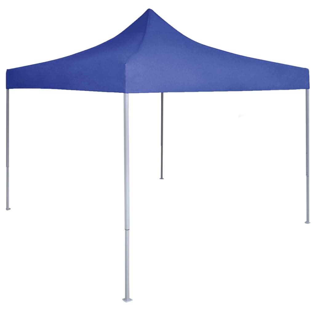 Carpa plegable profesional acero azul 2x2 m v0295 Vetonek