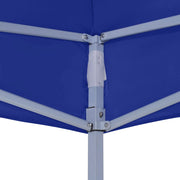 Carpa plegable profesional acero azul 2x2 m v77 - Vetonek