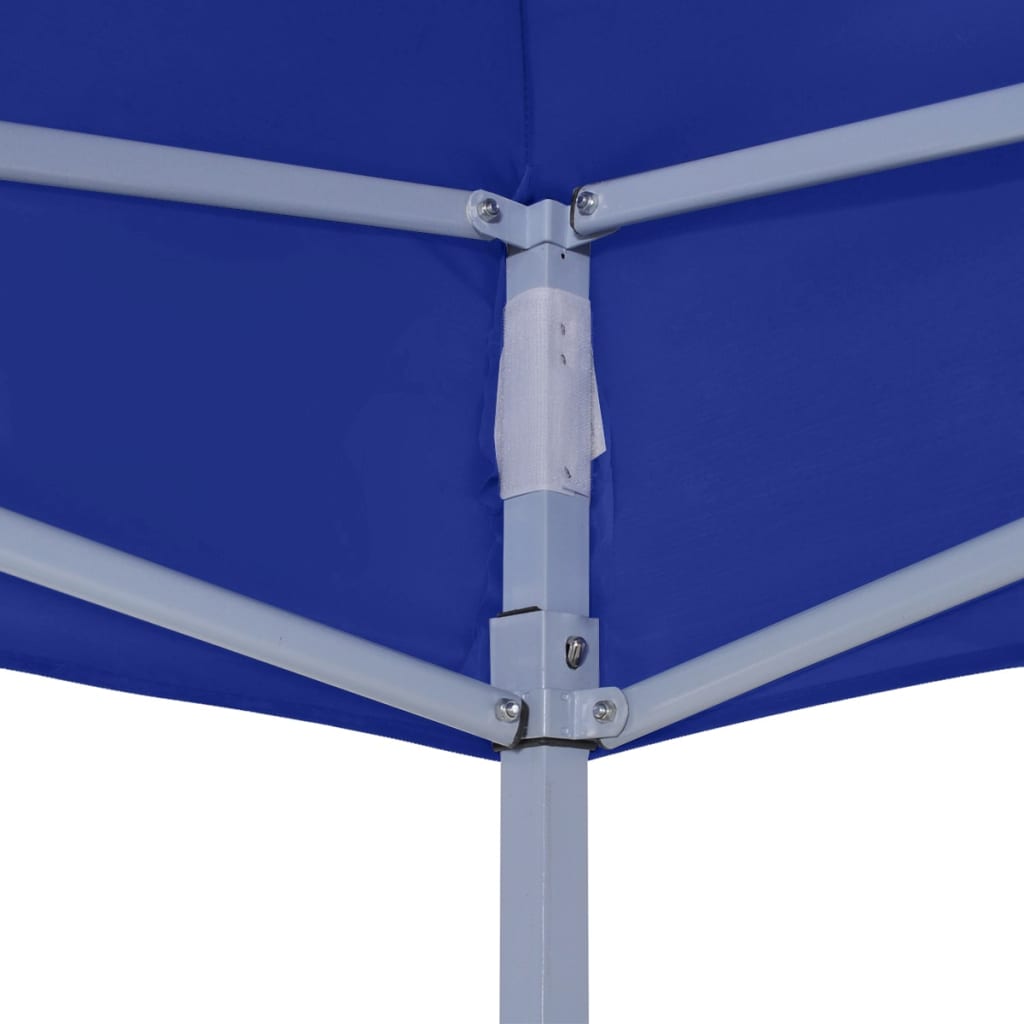 Carpa plegable profesional acero azul 2x2 m v77 - Vetonek