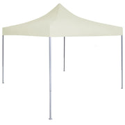 Carpa plegable profesional acero color crema 2x2 m v0325 Vetonek