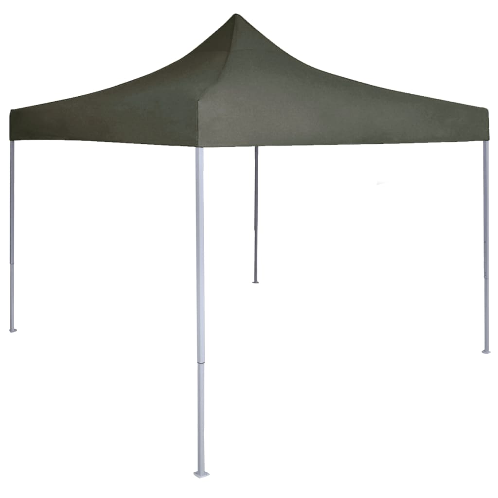 Carpa plegable profesional acero gris antracita 2x2 m v0356 Vetonek