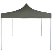 Vetonek Carpa plegable profesional acero gris antracita 2x2 m