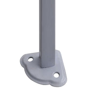 Carpa plegable profesional acero gris antracita 2x2 m v0356 - Vetonek