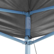 Carpa plegable profesional 2 paredes acero gris antracita 2x2 m v0363 - Vetonek