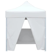 Carpa plegable profesional con 4 paredes acero blanco 2x2 m v88 Vetonek