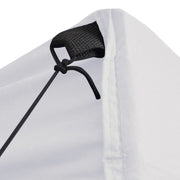 Carpa plegable profesional con 4 paredes acero blanco 2x2 m v88 - Vetonek