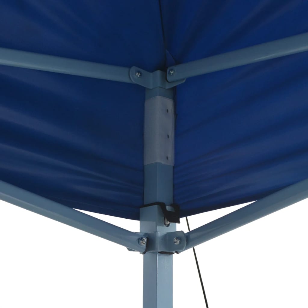 Carpa plegable profesional acero azul 3x4 m v89 - Vetonek