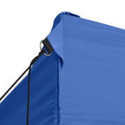 Carpa plegable profesional con 4 paredes acero azul 3x4 m v91 Vetonek